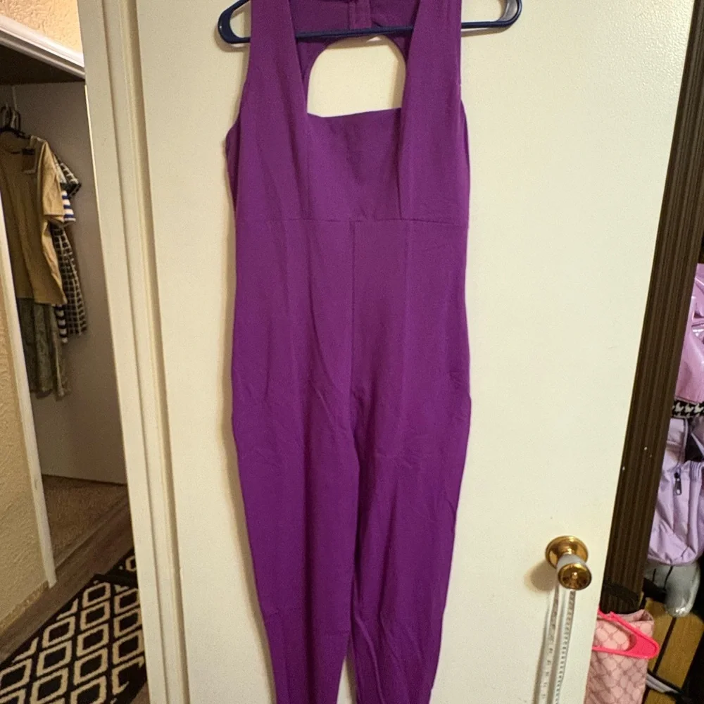 Vintage Purple Women's Jumpsuit - Picture 1 of 5